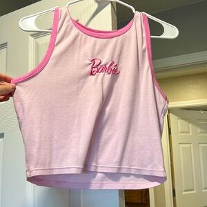 Pink Barbie tank top
